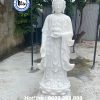 Tượng Phật A Di Đà Bằng Đá Cẩm Thạch MS01